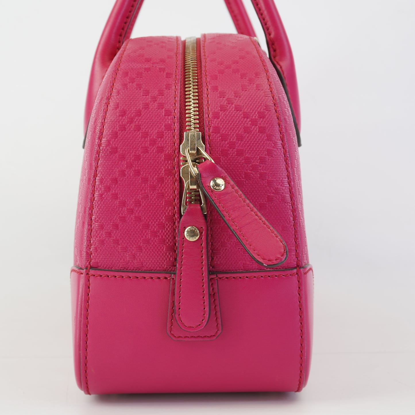 Gucci Bright Diamante Top Handle Pink