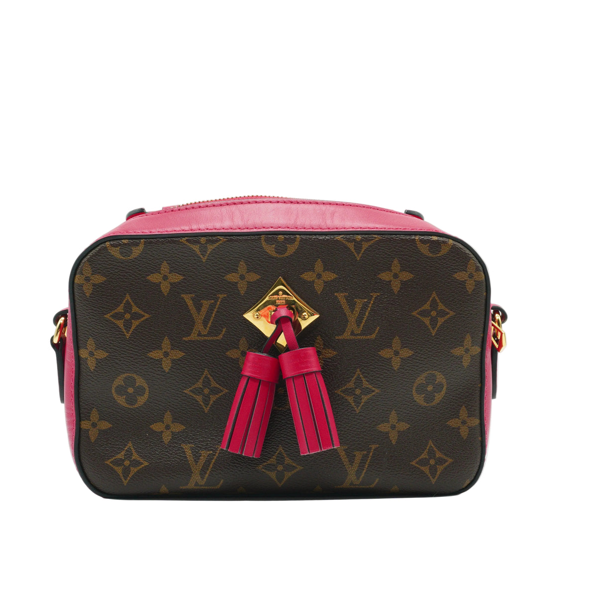 Louis Vuitton Saintonge Monogram Crossbody Bag GHW Small