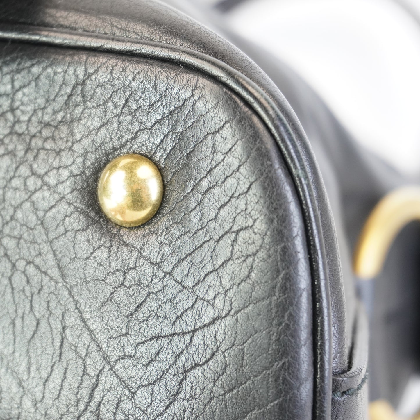 YSL	 Yves Muse Bag Black GHW Medium
