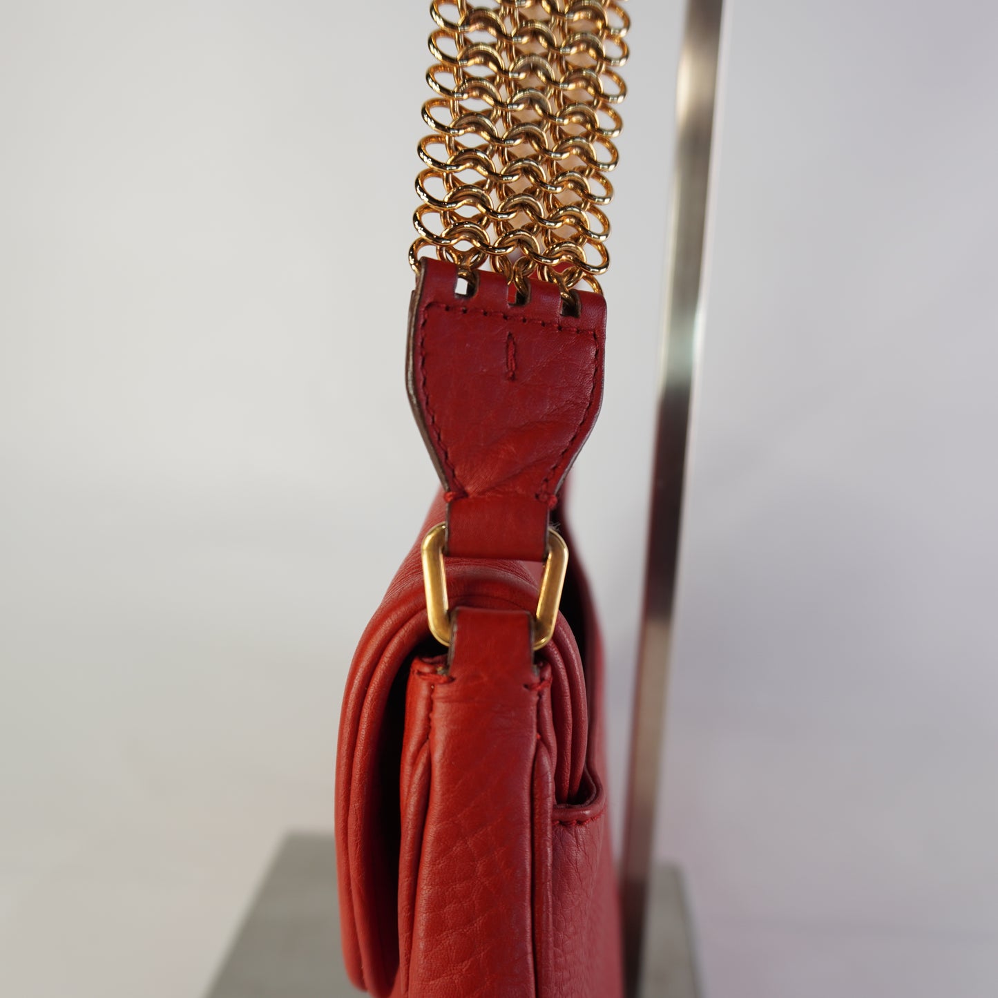 Prada Red Leather Bag
