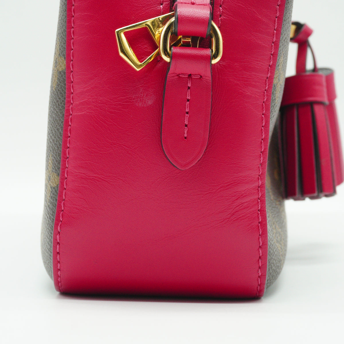Louis Vuitton Saintonge Monogram Crossbody Bag GHW Small