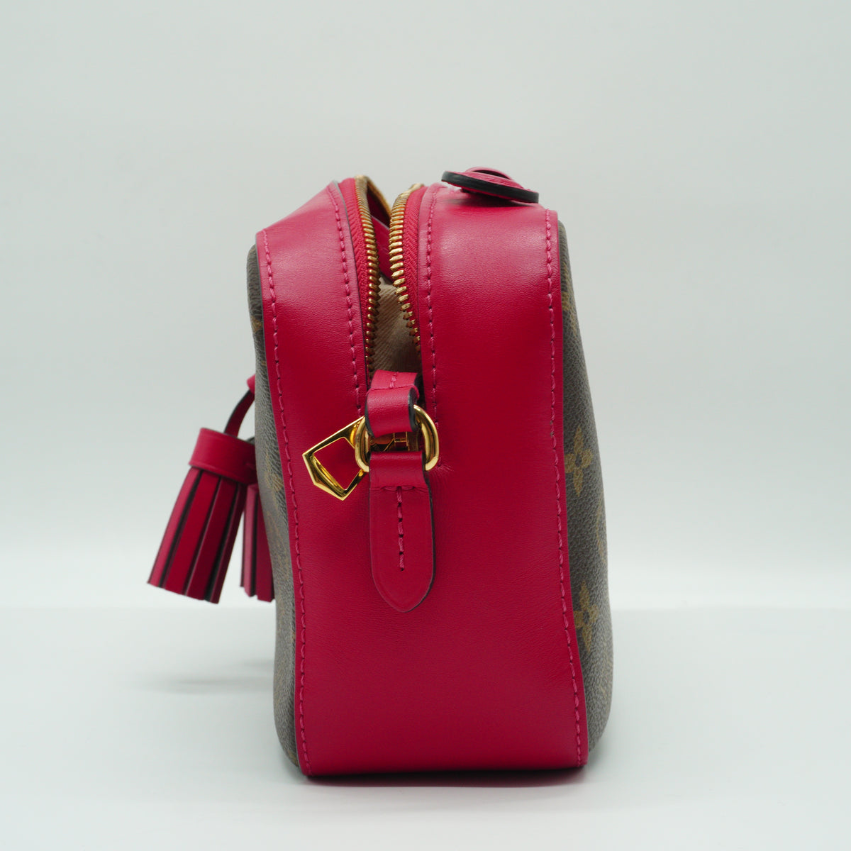 Louis Vuitton Saintonge Monogram Crossbody Bag GHW Small