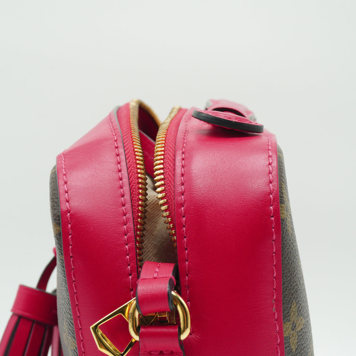 Louis Vuitton Saintonge Monogram Crossbody Bag GHW Small
