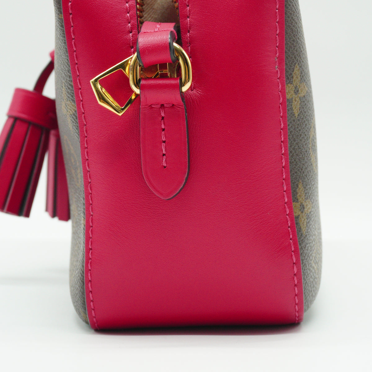 Louis Vuitton Saintonge Monogram Crossbody Bag GHW Small