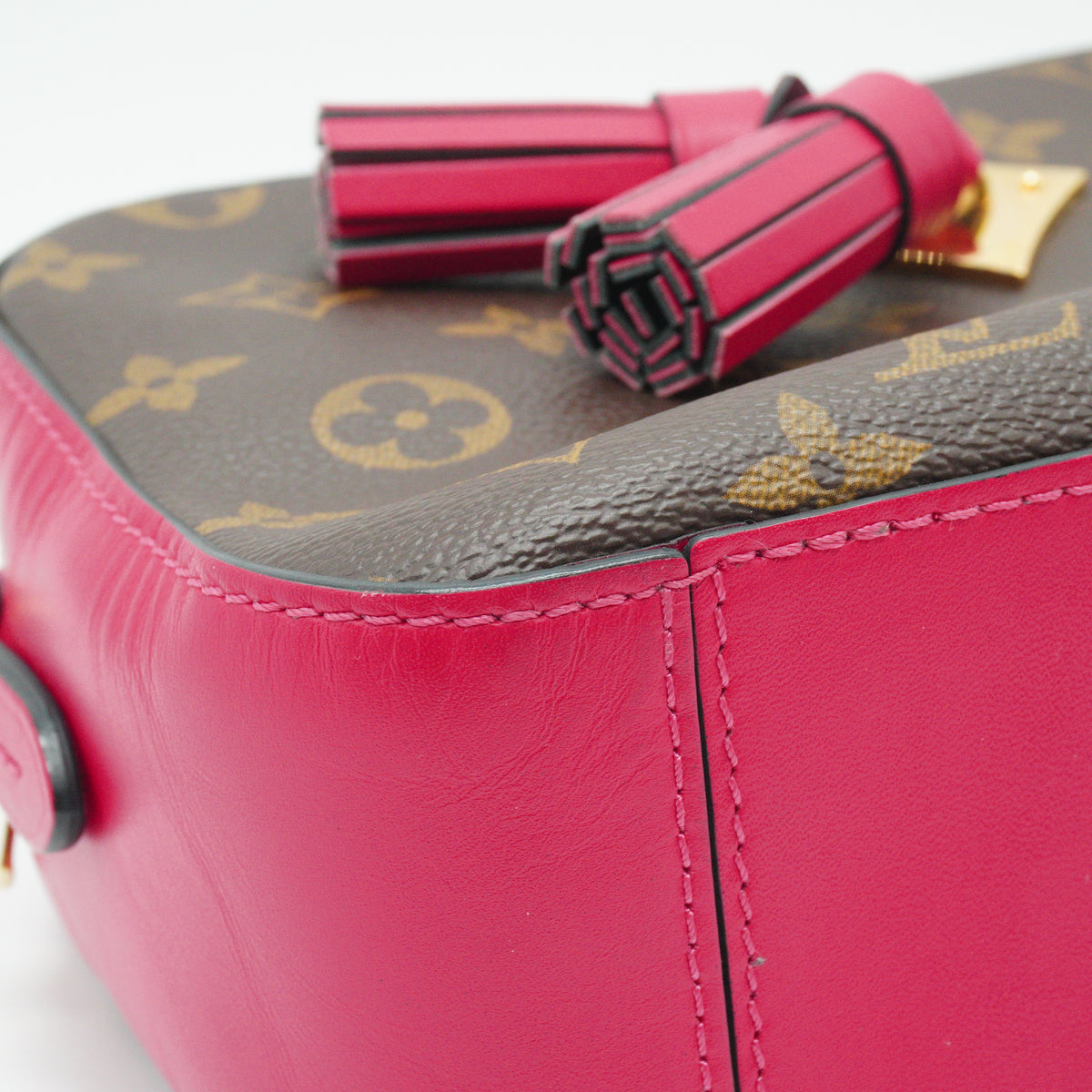 Louis Vuitton Saintonge Monogram Crossbody Bag GHW Small