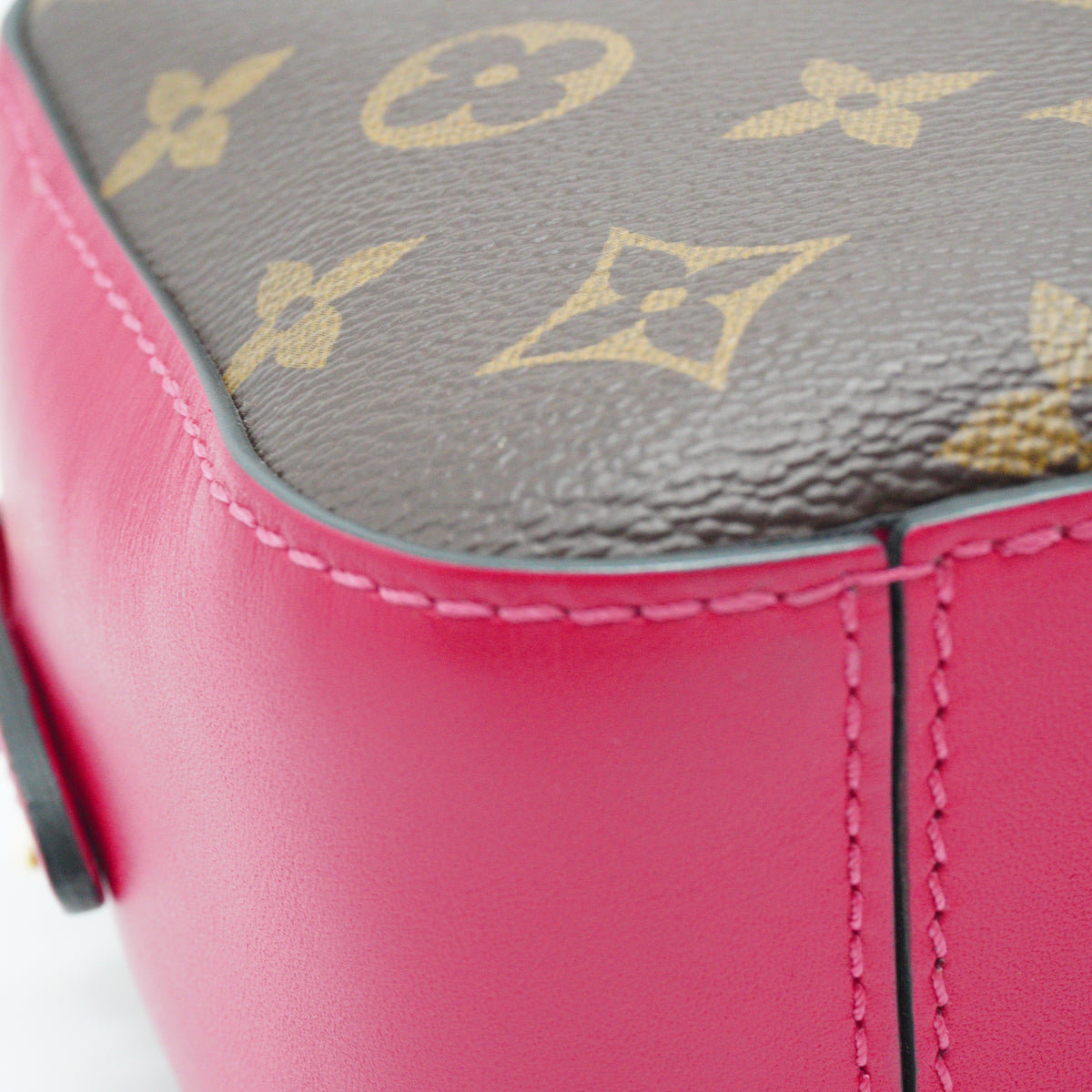 Louis Vuitton Saintonge Monogram Crossbody Bag GHW Small