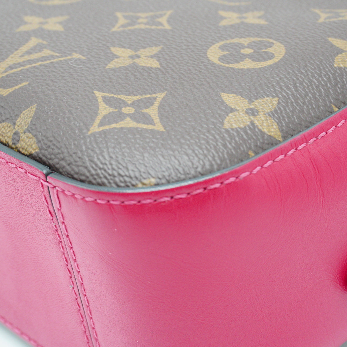 Louis Vuitton Saintonge Monogram Crossbody Bag GHW Small