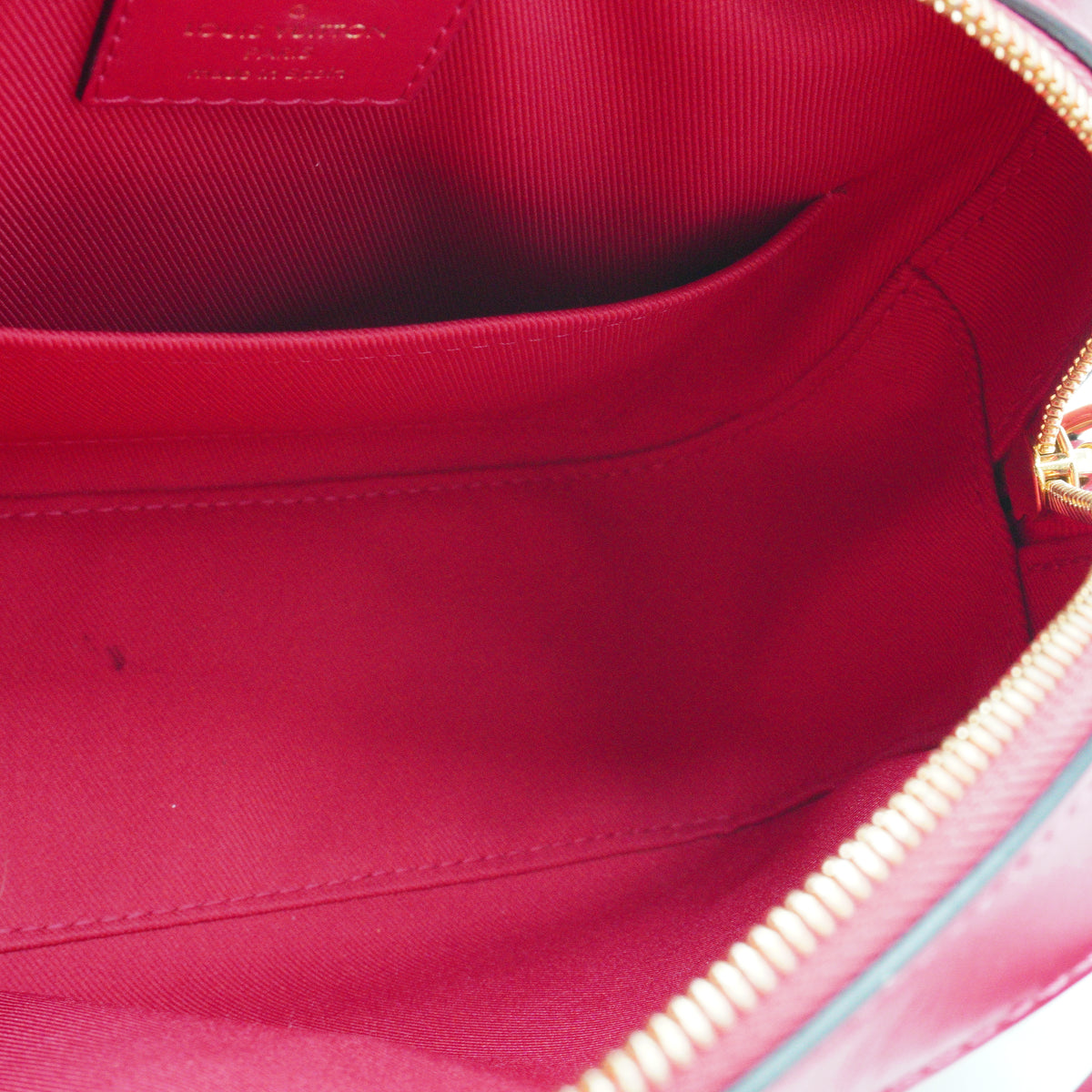 Louis Vuitton Saintonge Monogram Crossbody Bag GHW Small