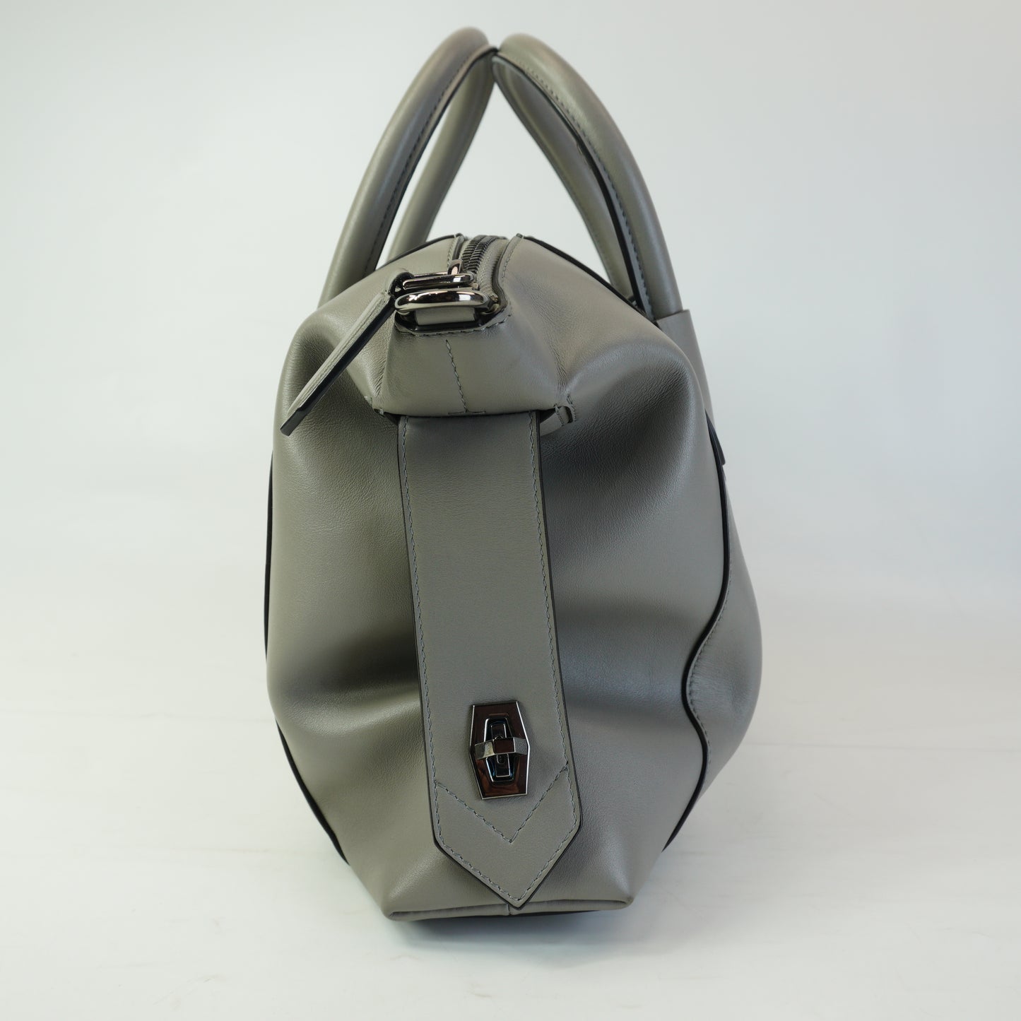 Givenchy Antigona Soft Bag Gray Medium SHW