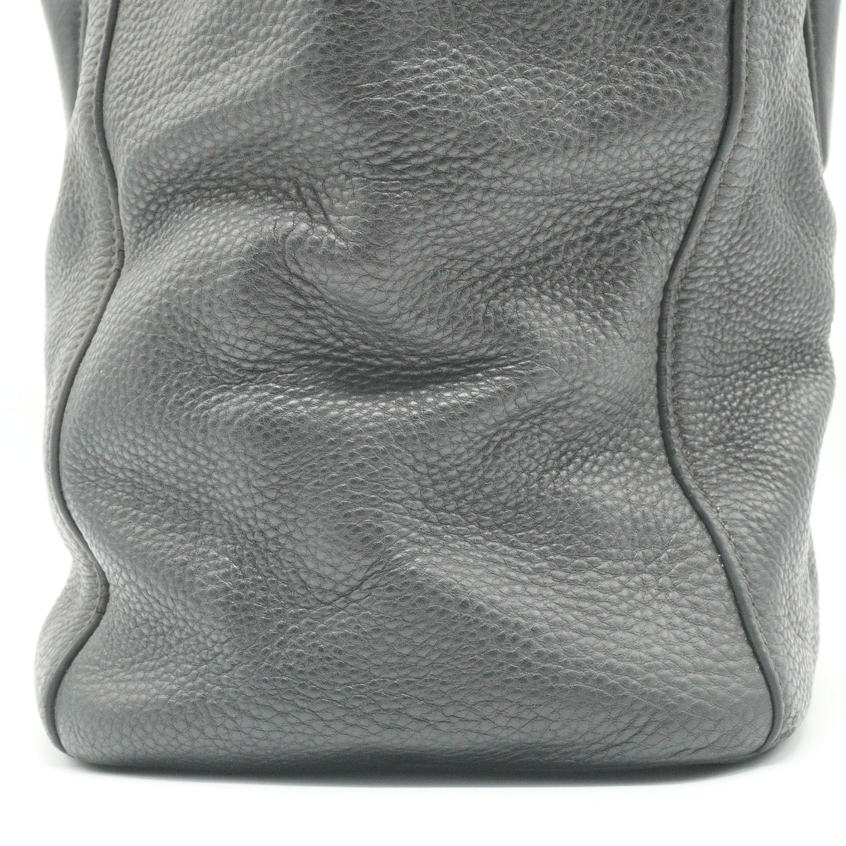 Prada Vitello Daino Black Top Handle Tote Bag GHW Medium