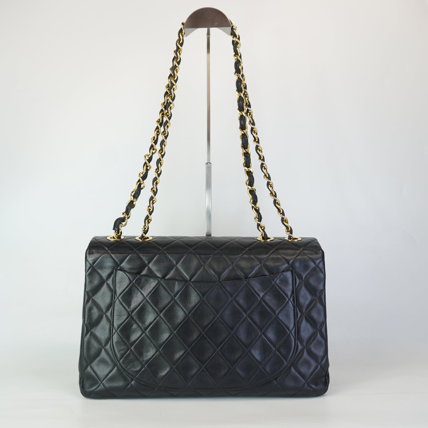 Chanel Classic Maxi Jumbo Flap Bag GHW Large
