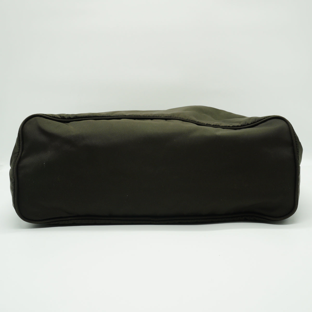 Prada Green Nylon Shoulder Bag GHW Medium
