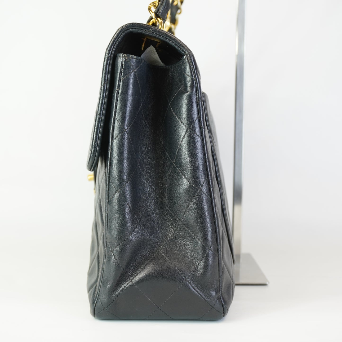 Chanel Classic Maxi Jumbo Flap Bag GHW Large