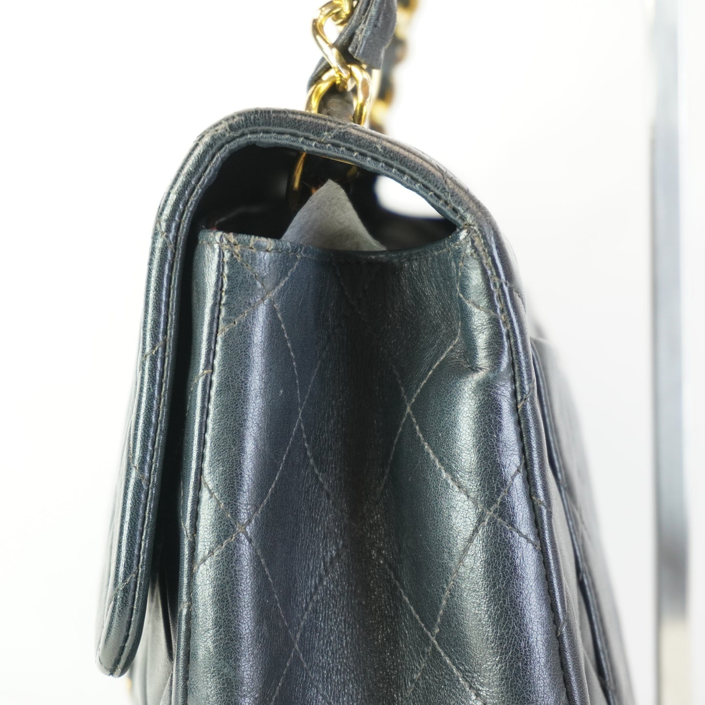 Chanel Classic Maxi Jumbo Flap Bag GHW Large