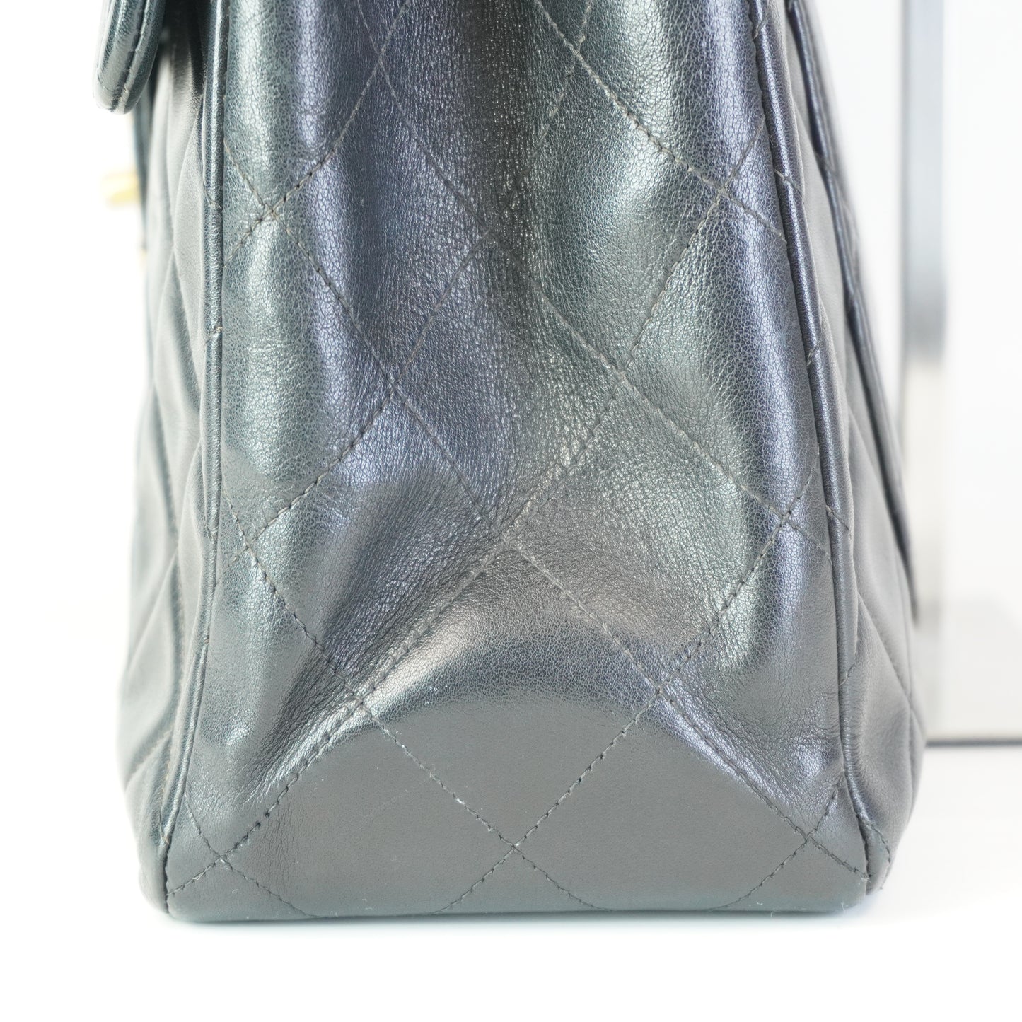 Chanel Classic Maxi Jumbo Flap Bag GHW Large
