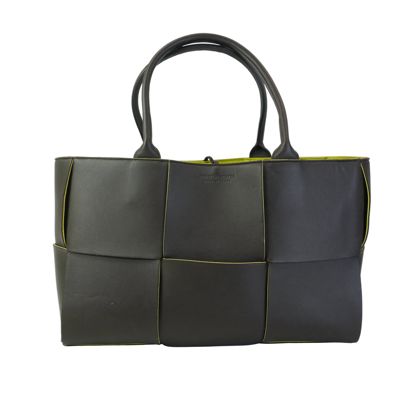 Bottega Veneta Arco Tote Dark Gray Large GHW