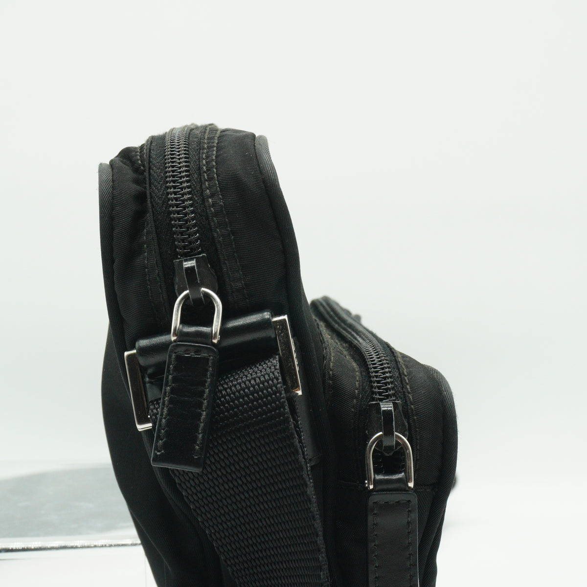 Prada Crossbody Bag Small Nylon Black