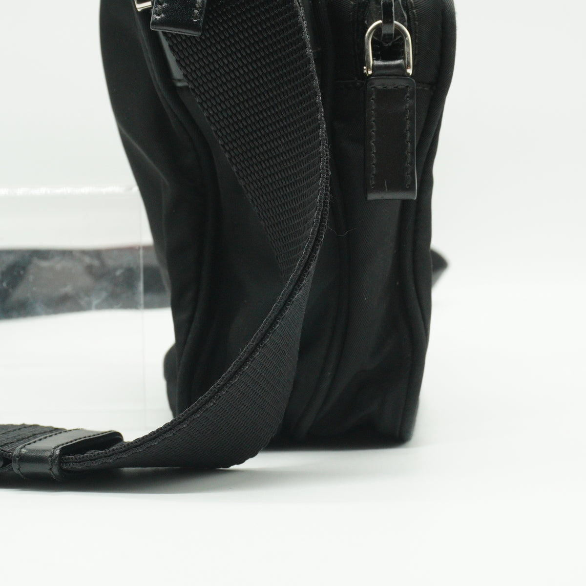 Prada Crossbody Bag Small Nylon Black