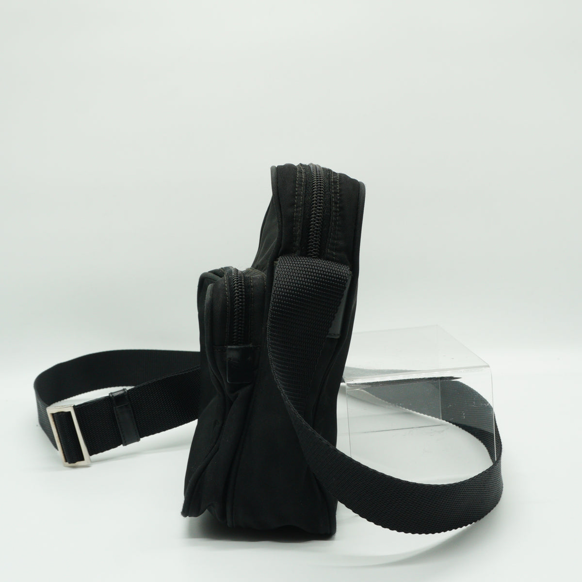 Prada Crossbody Bag Small Nylon Black