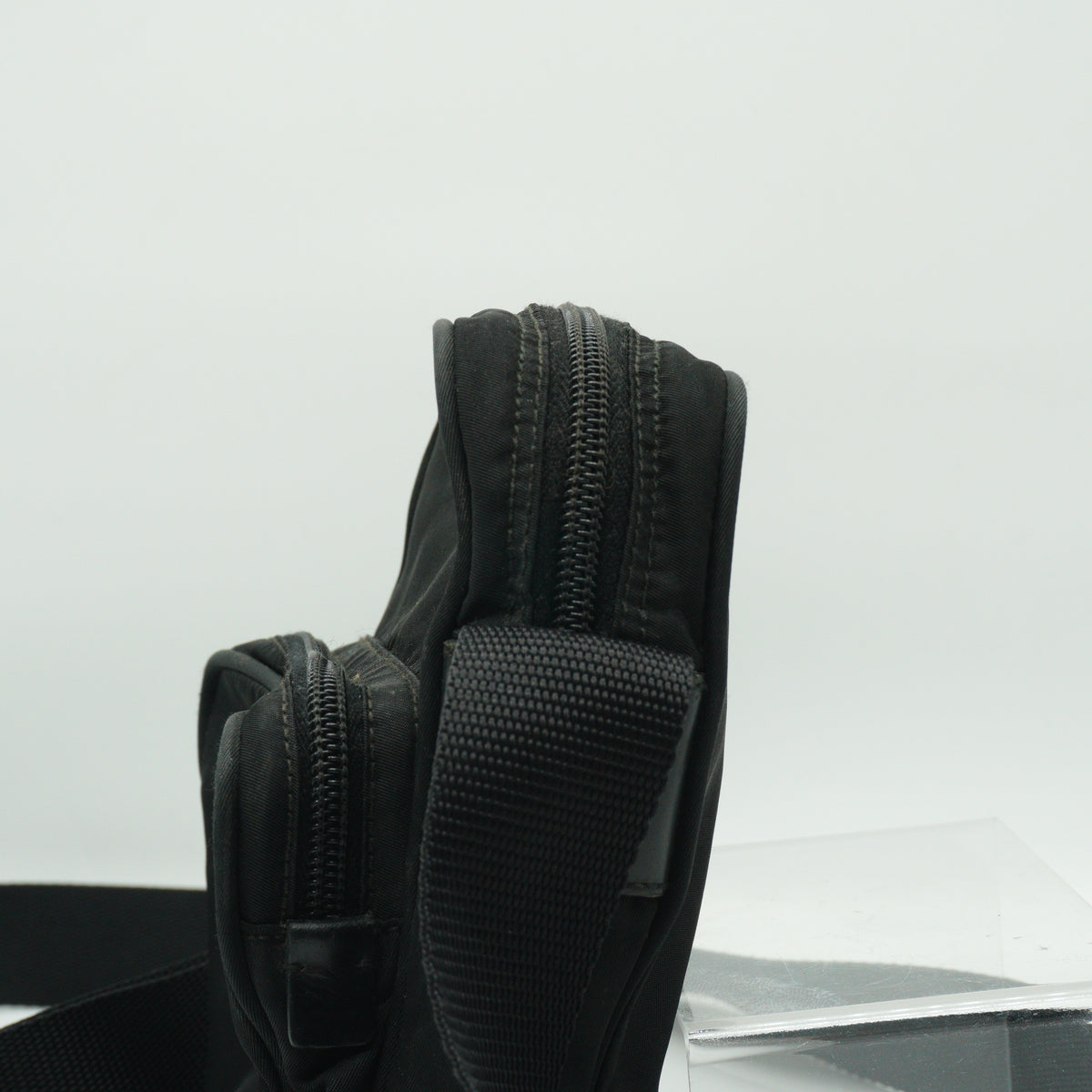 Prada Crossbody Bag Small Nylon Black