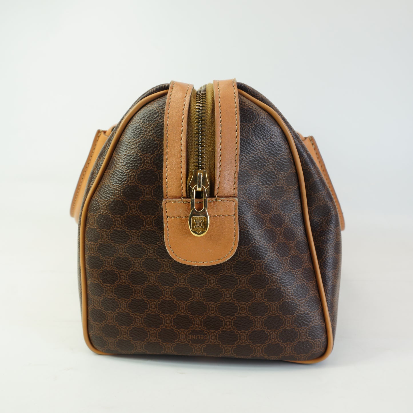 Celine Macadam Boston Bag  Medium GHW