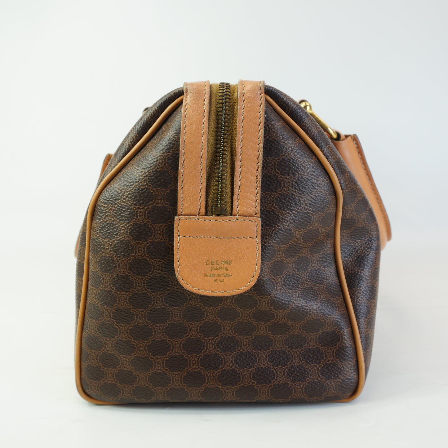 Celine Macadam Boston Bag  Medium GHW
