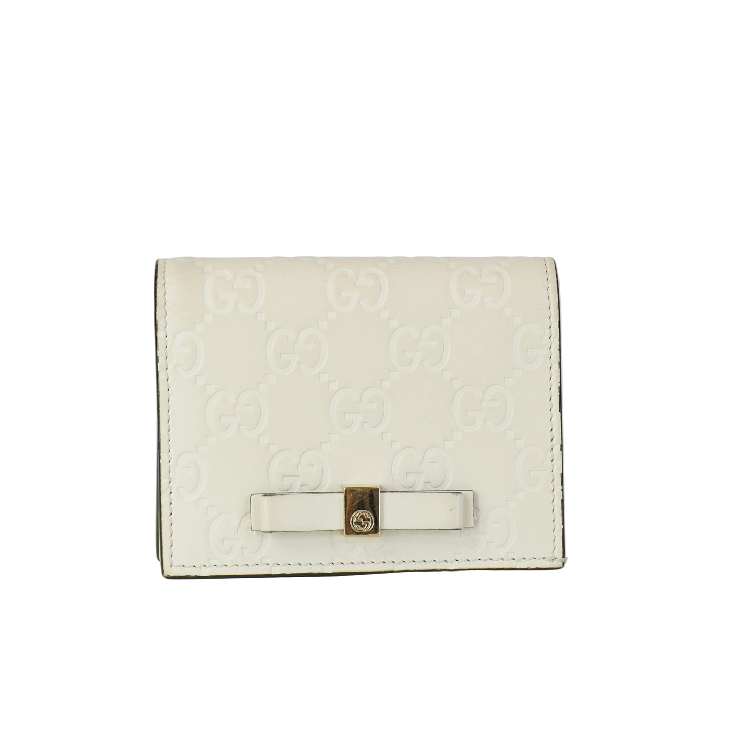 Gucci White Wallet