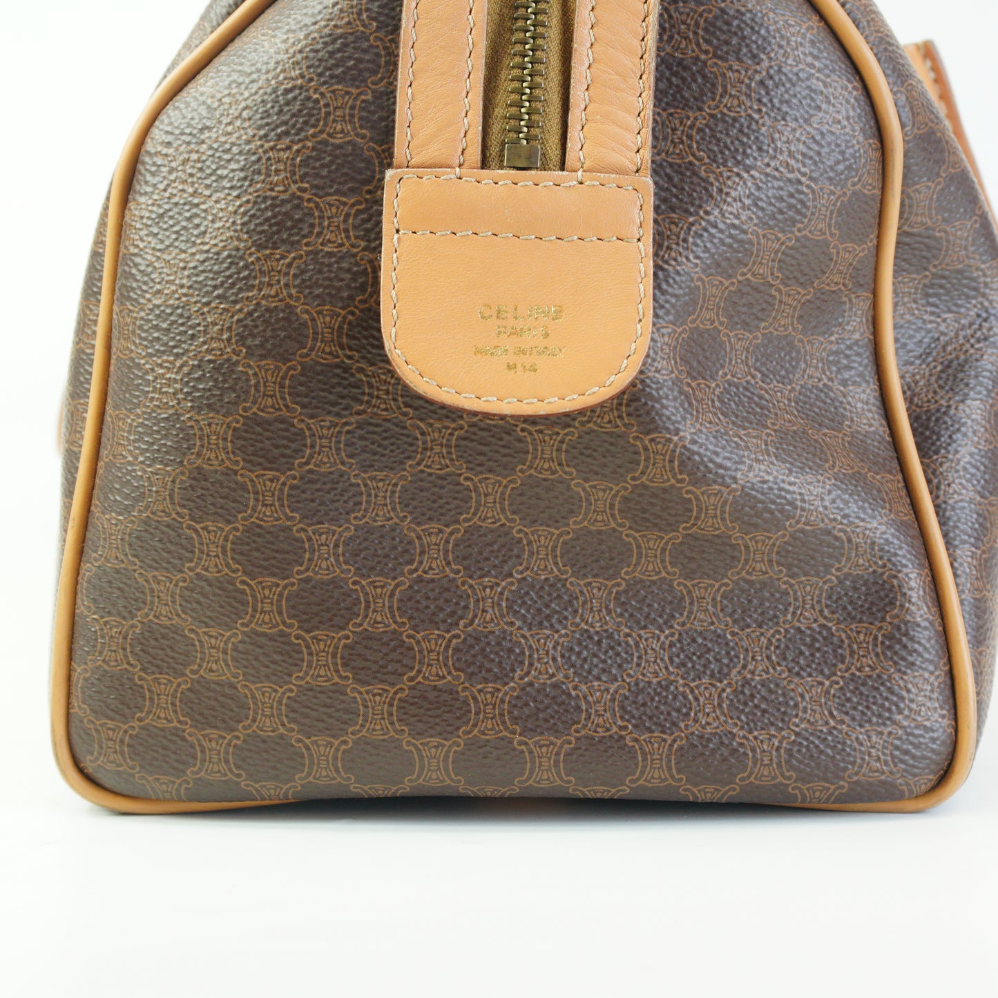 Celine Macadam Boston Bag  Medium GHW