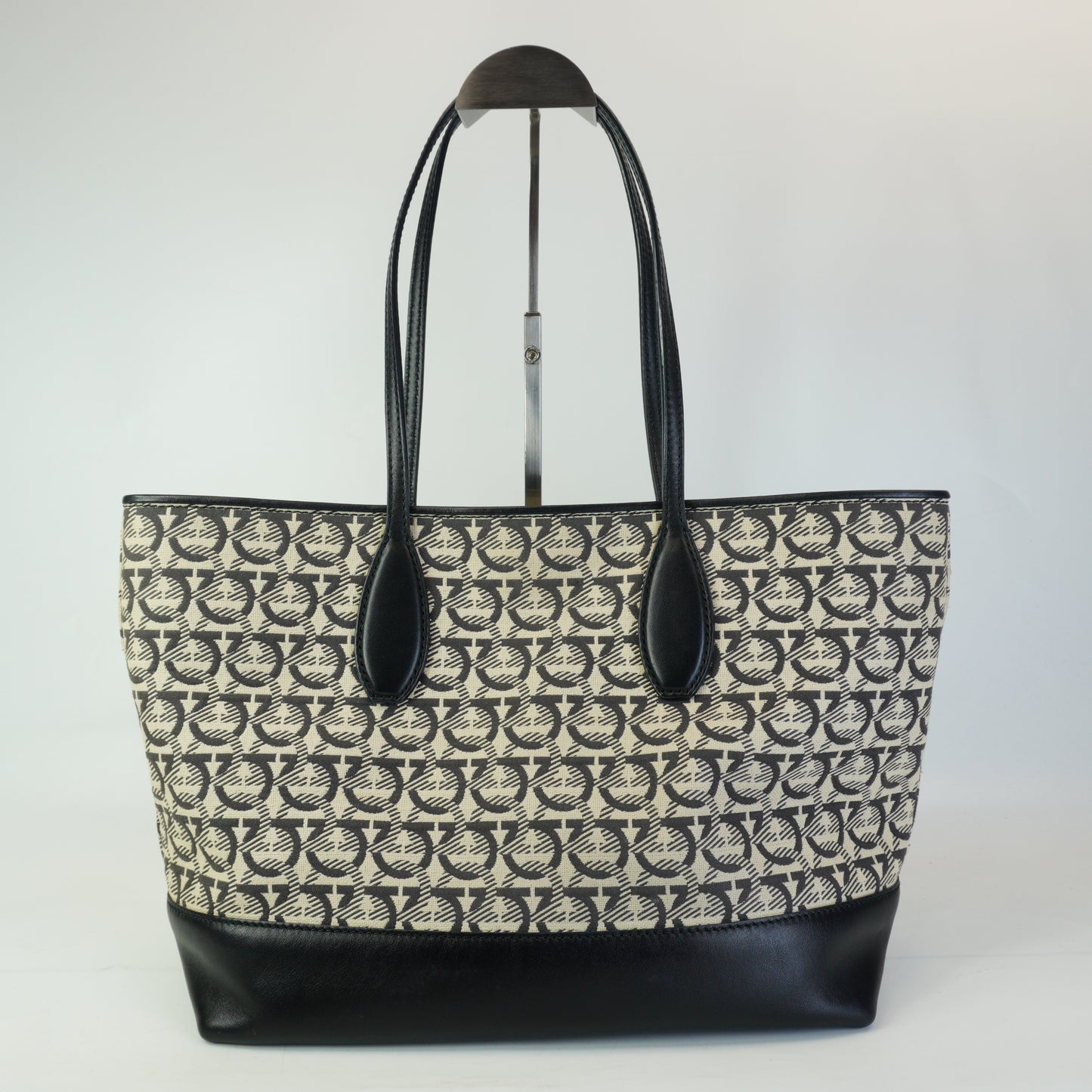 Salvatore Ferregamo  Studio Gancini Tote Medium GHW