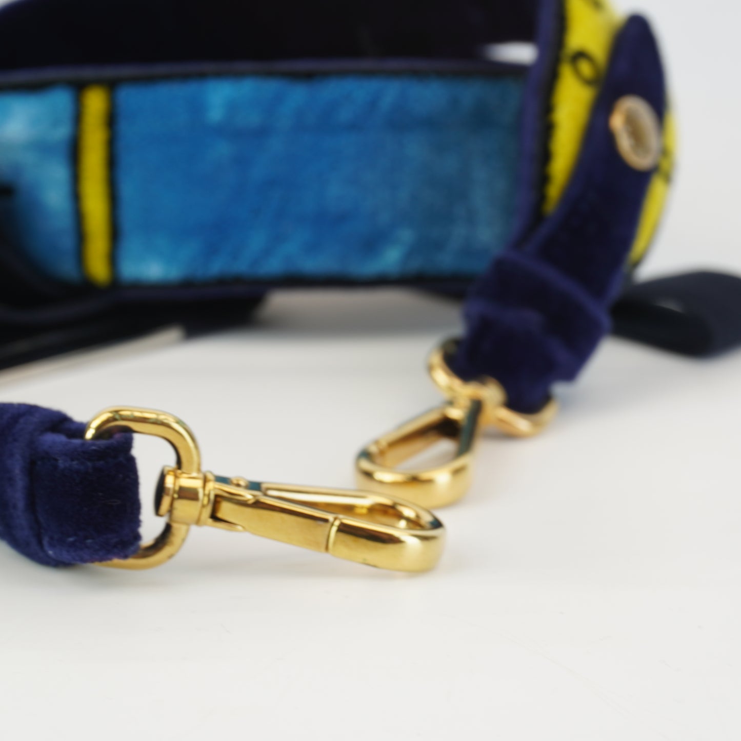 Prada	Azzurro Velvet Trompe Loeil Cahier
