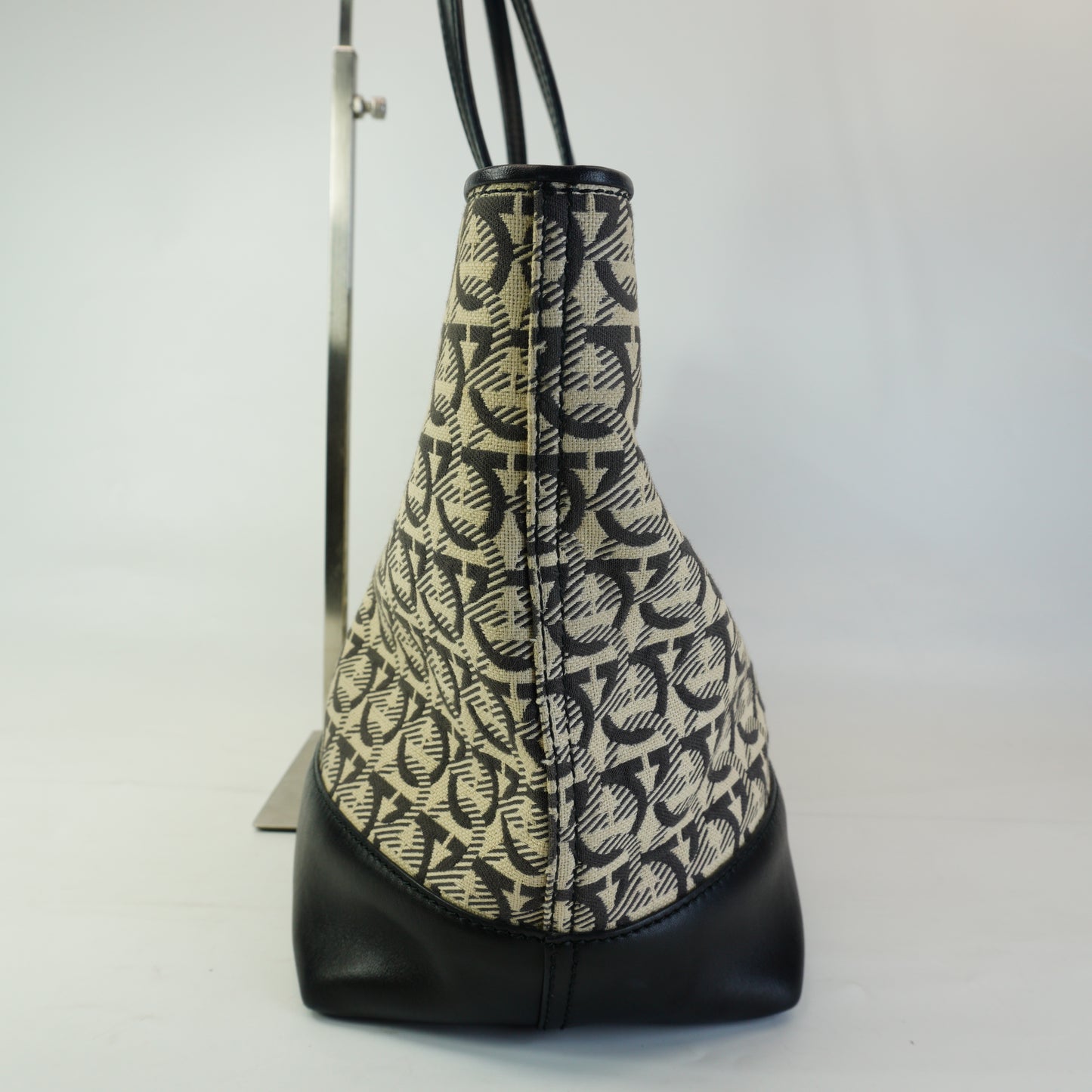 Salvatore Ferregamo  Studio Gancini Tote Medium GHW