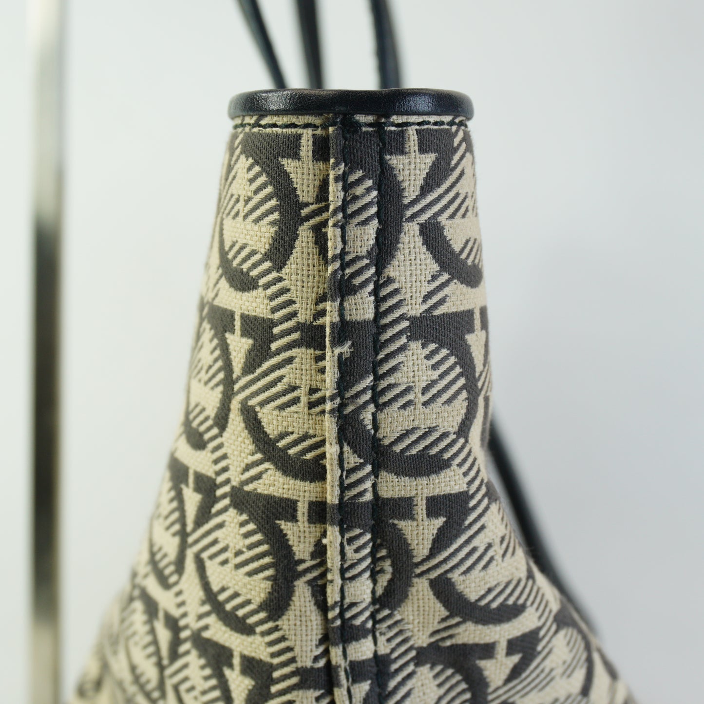 Salvatore Ferregamo  Studio Gancini Tote Medium GHW