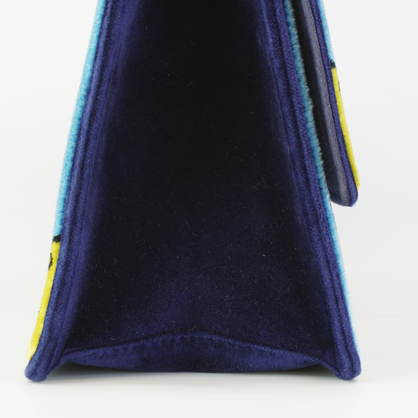 Prada	Azzurro Velvet Trompe Loeil Cahier