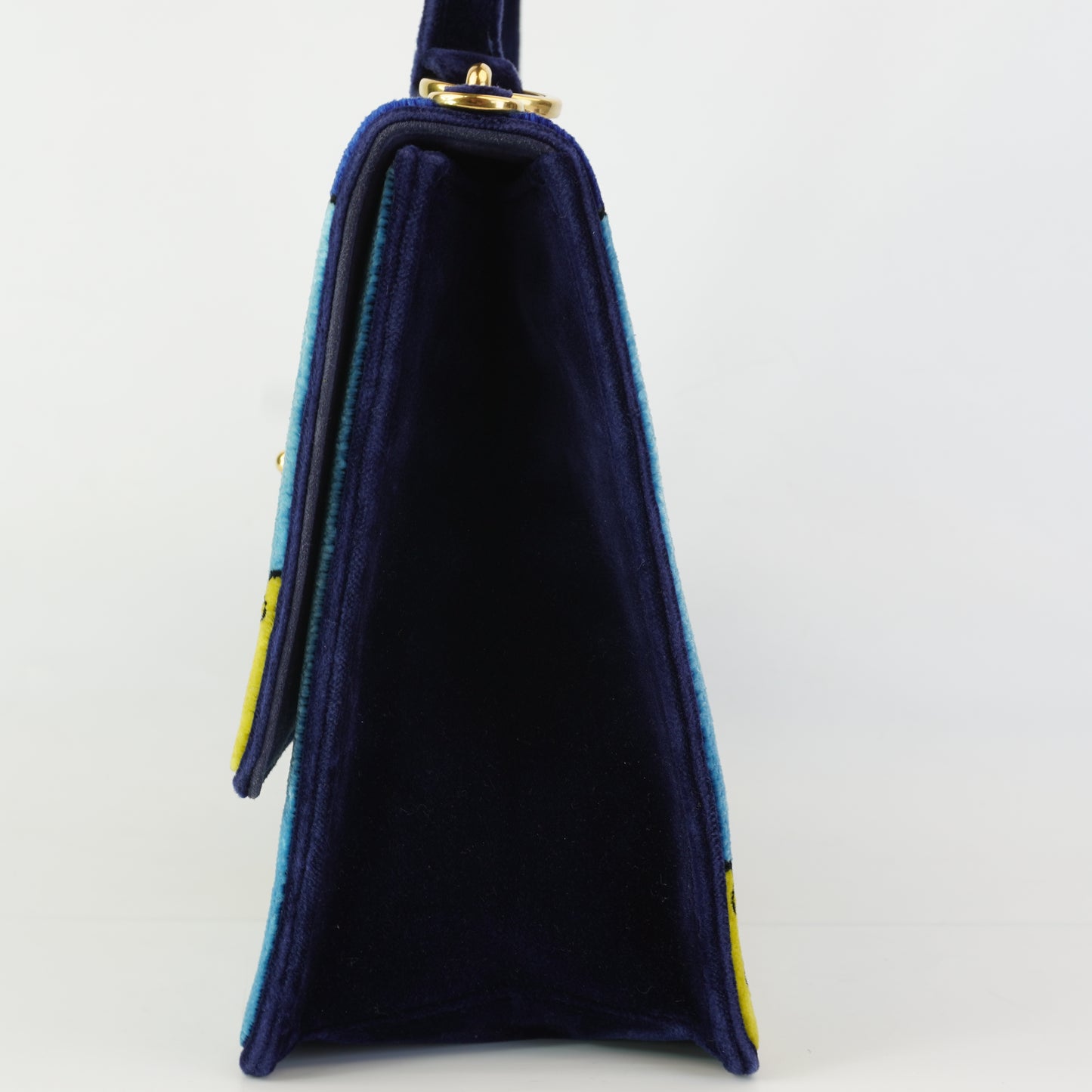 Prada	Azzurro Velvet Trompe Loeil Cahier
