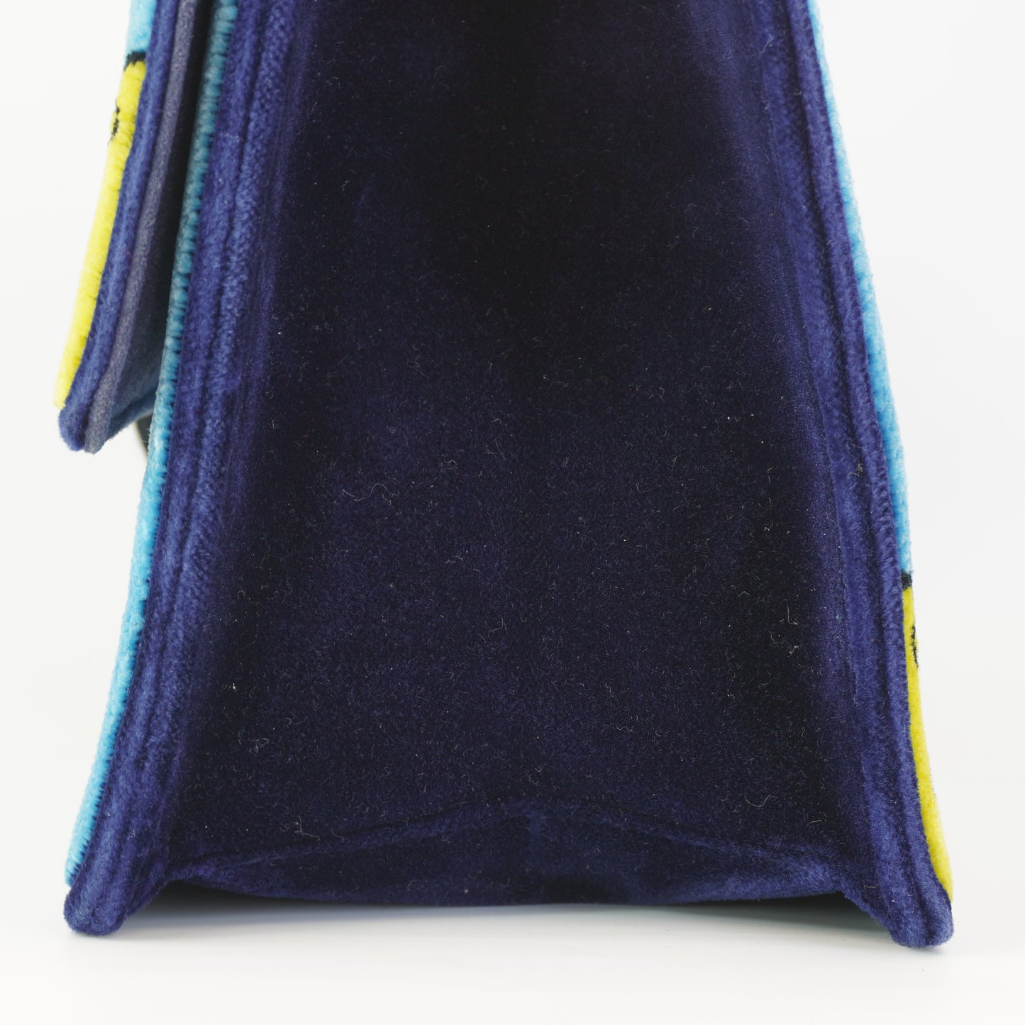 Prada	Azzurro Velvet Trompe Loeil Cahier