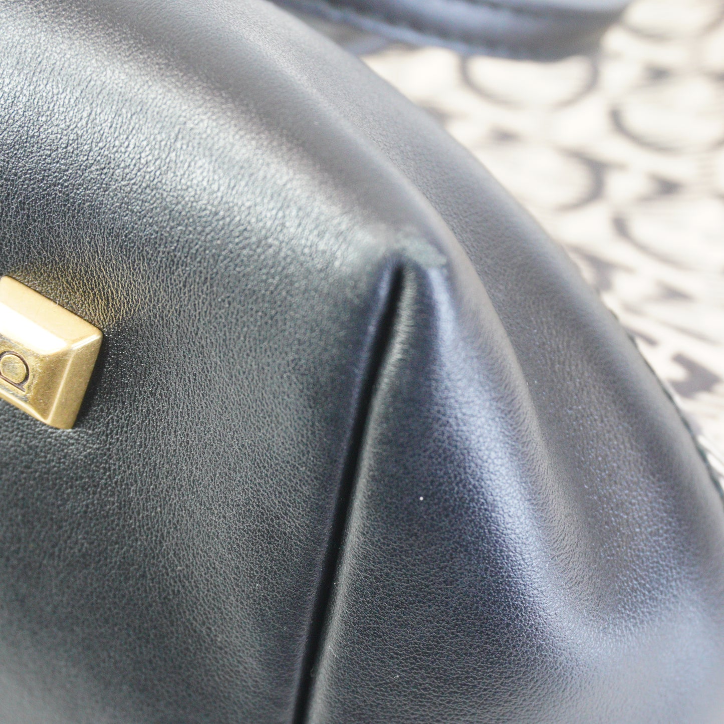 Salvatore Ferregamo  Studio Gancini Tote Medium GHW