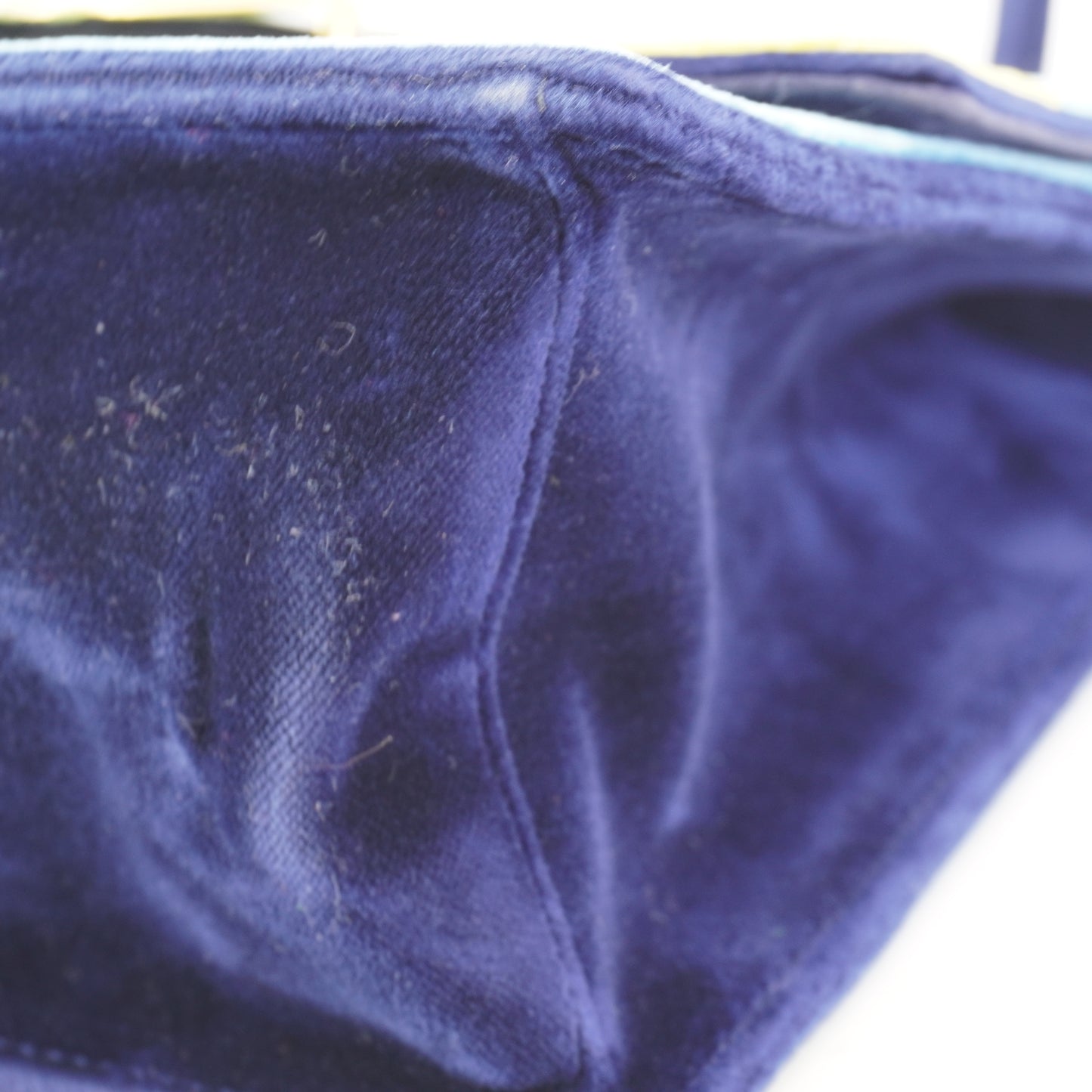 Prada	Azzurro Velvet Trompe Loeil Cahier