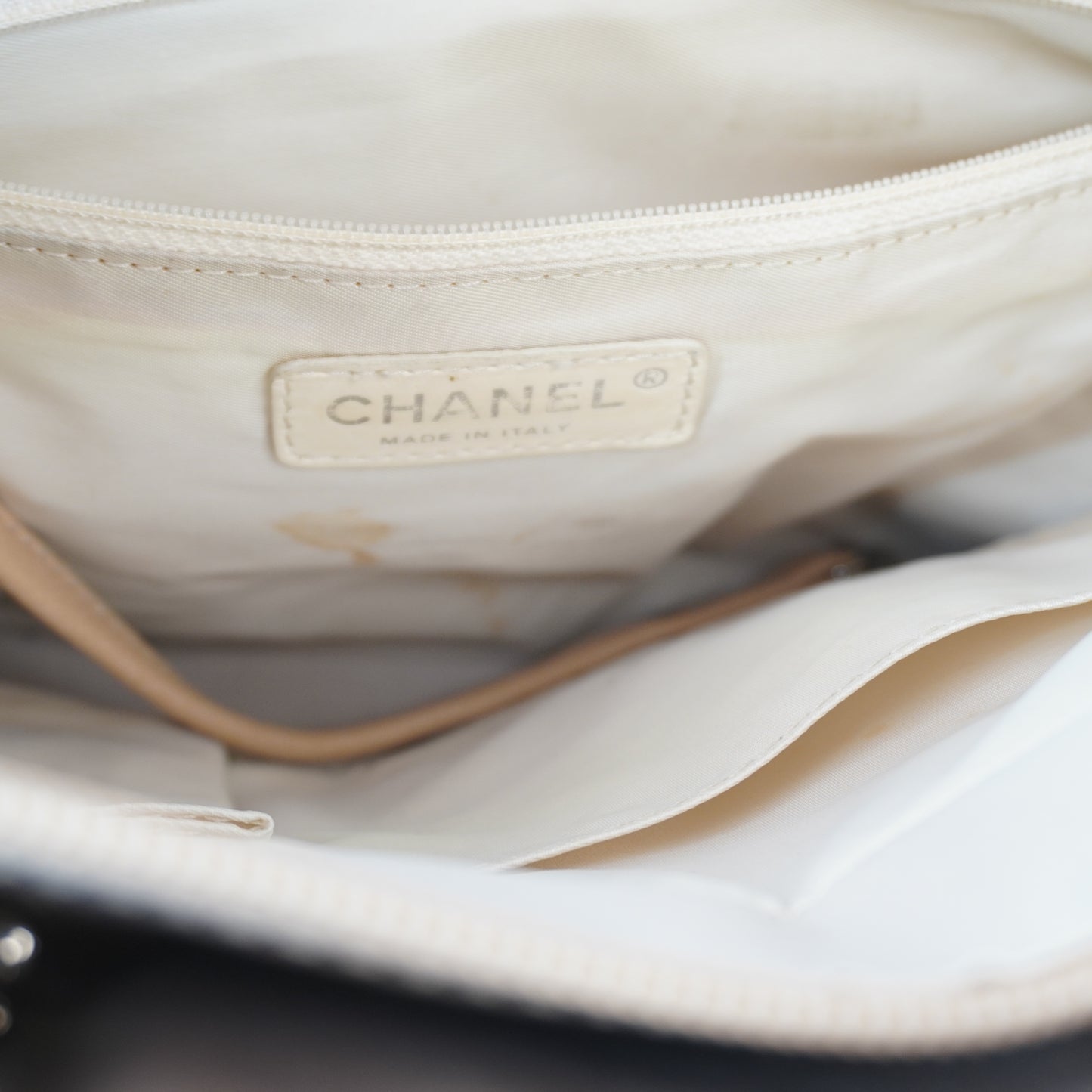 Chanel Paris Biatrrits Tote Bag SHW Medium