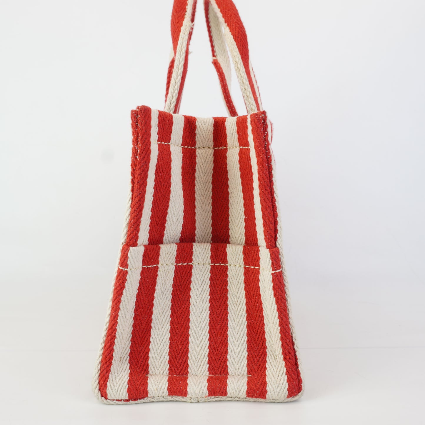 Celine	Tote Stripe Red/White