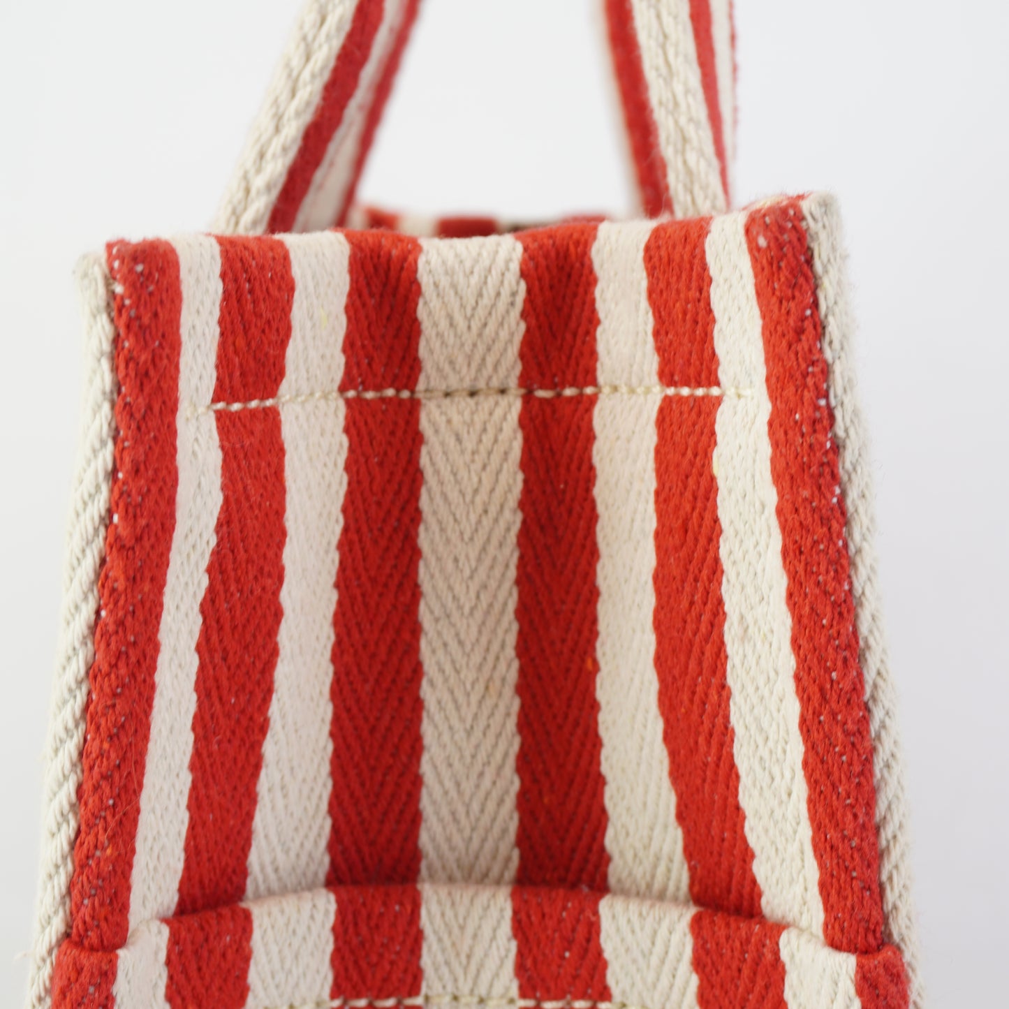 Celine	Tote Stripe Red/White