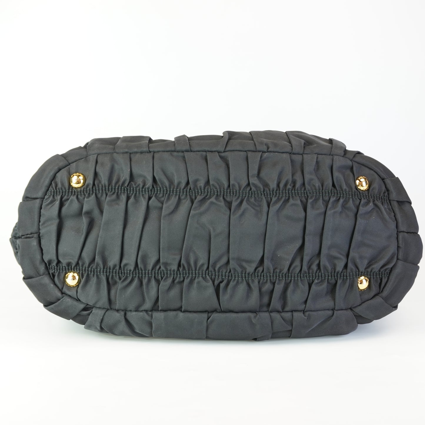Prada Tessuto Gaufre Stachel GHW Medium