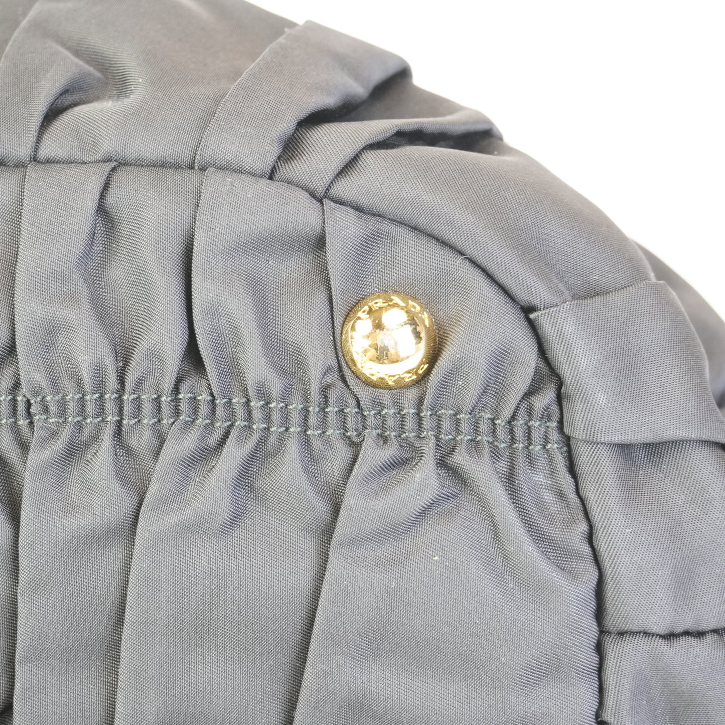 Prada Tessuto Gaufre Stachel GHW Medium