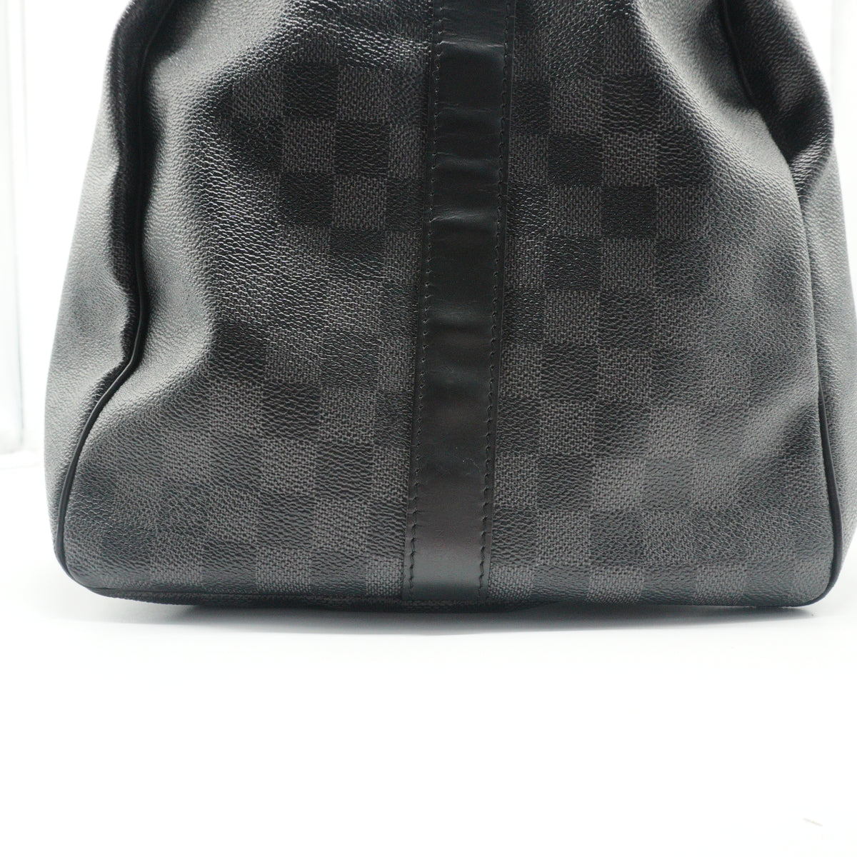 Louis Vuitton Keepall 55 Bnadouliere Black/Grey SHW