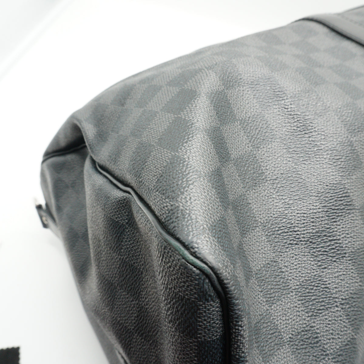 Louis Vuitton Keepall 55 Bnadouliere Black/Grey SHW