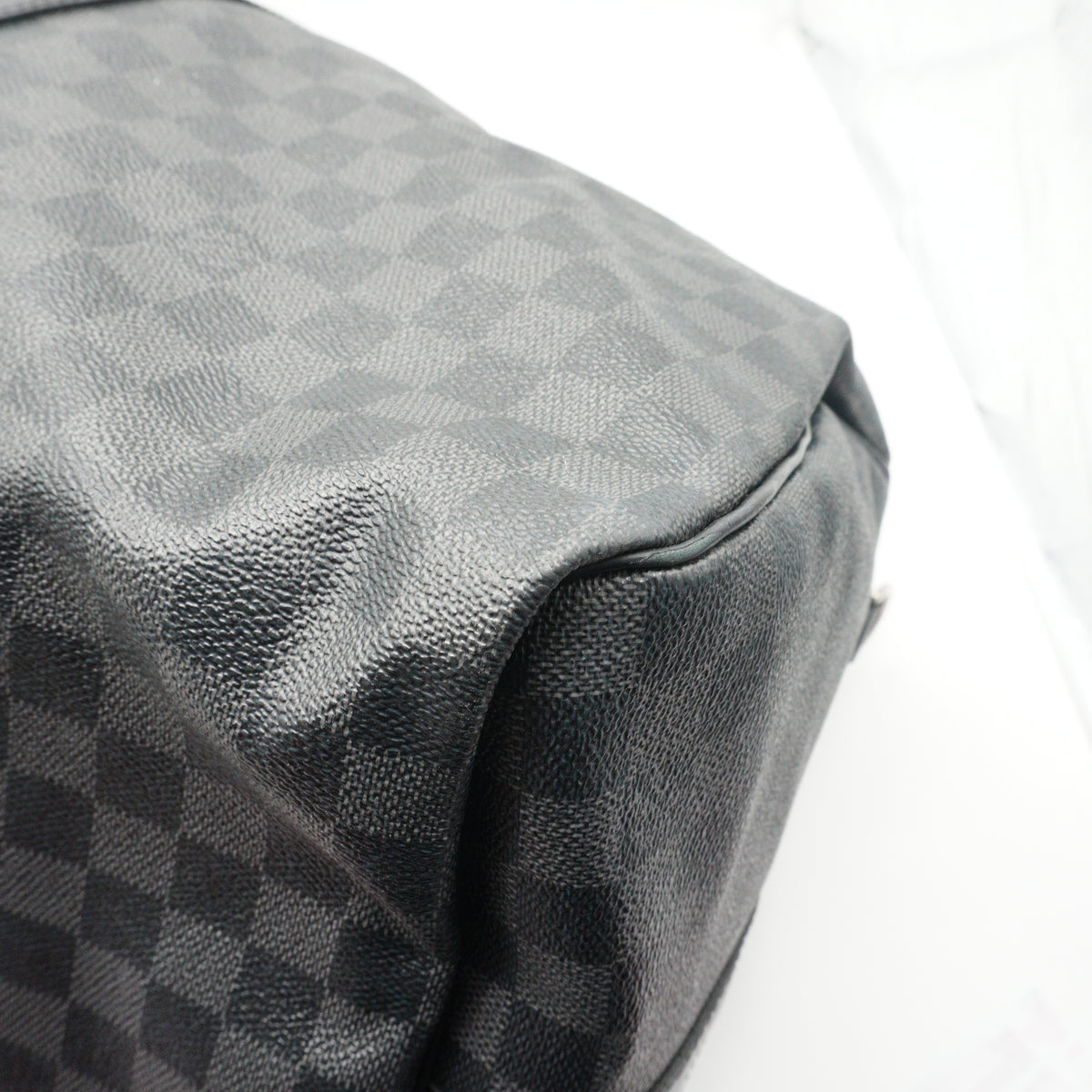 Louis Vuitton Keepall 55 Bnadouliere Black/Grey SHW