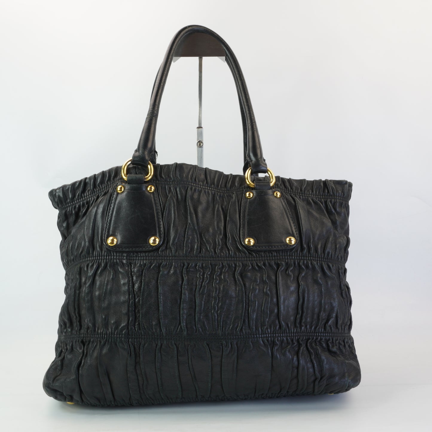 Prada Nappa Gauffe Tote Bag GHW Medium