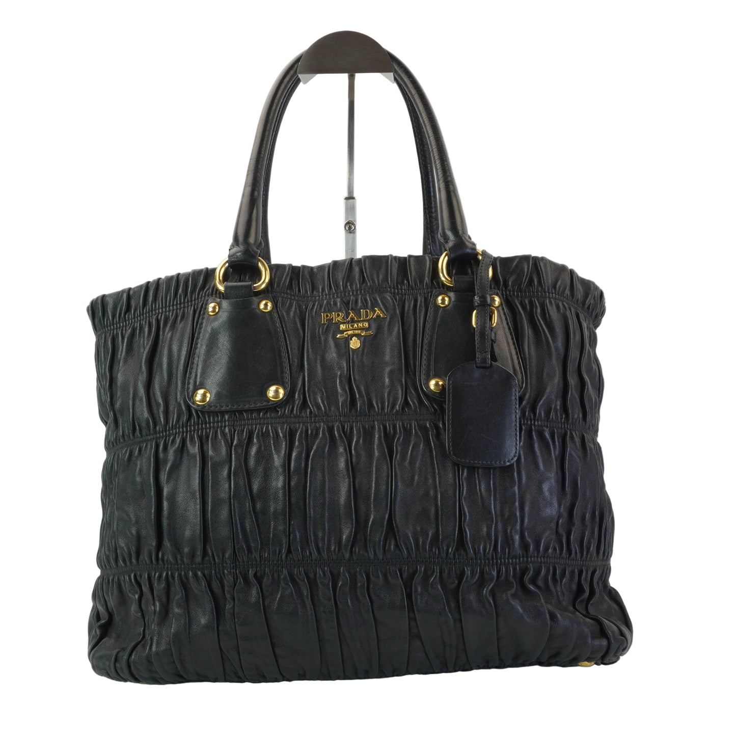 Prada Nappa Gauffe Tote Bag GHW Medium