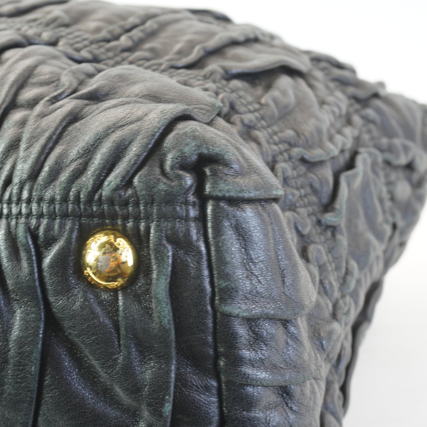 Prada Nappa Gauffe Tote Bag GHW Medium