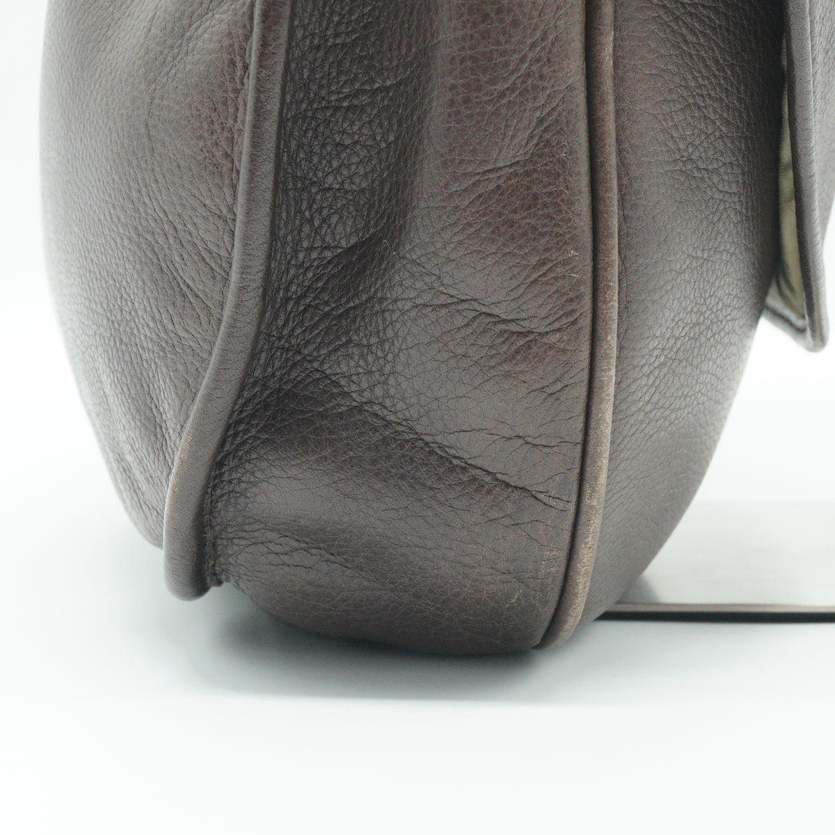 Loewe Heritage Shoulder Bag Brown Small GHW
