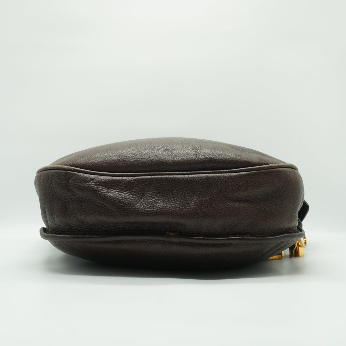 Loewe Heritage Shoulder Bag Brown Small GHW